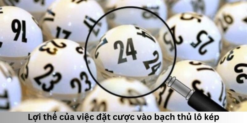 Lợi thế của việc đặt cược vào bạch thủ kép